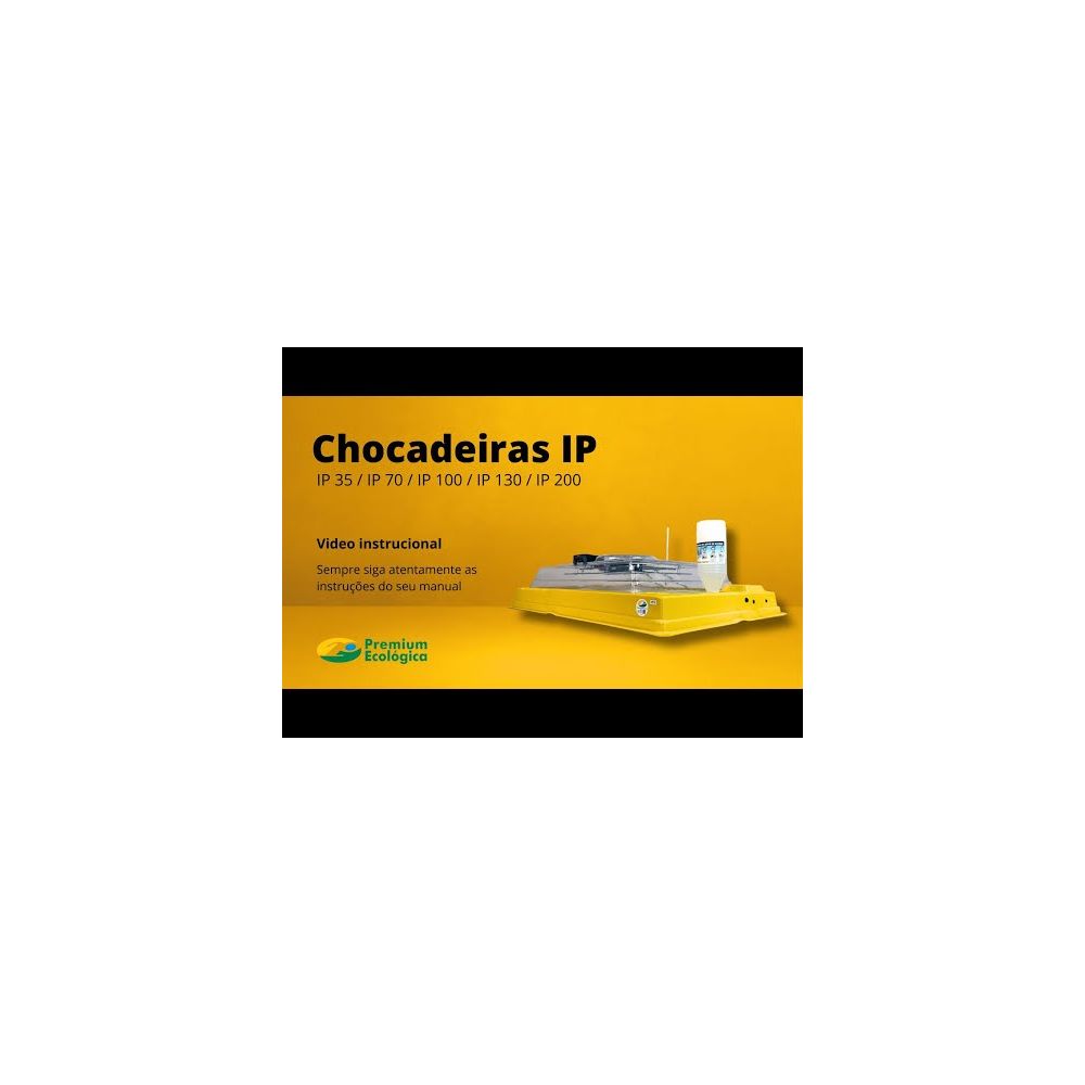 Chocadeira IP 70 (70 Ovos) controle digital de temperatura