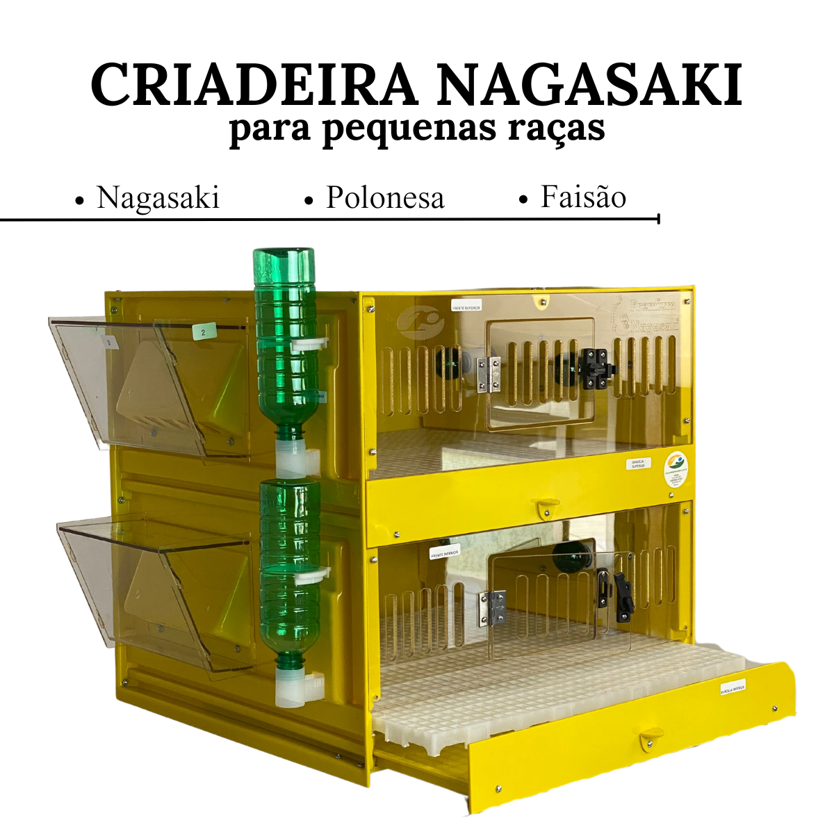 Criadeira Nagasaki (aves e galinhas de pequeno porte)
